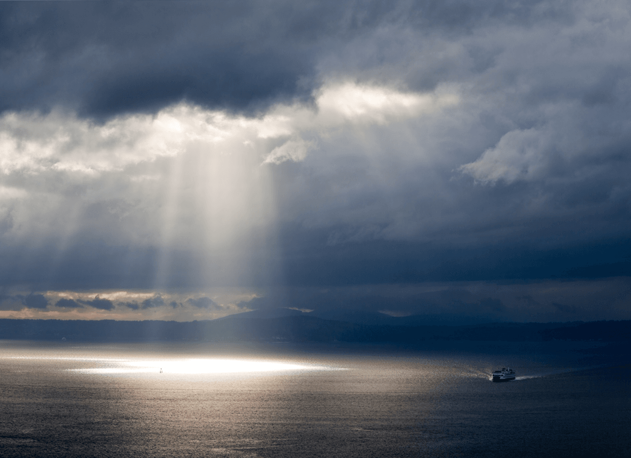 A Ray of Light by Don Turriaga