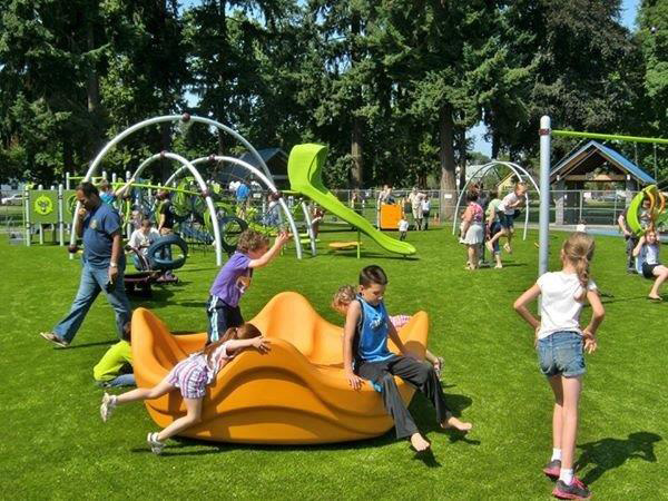 Evergreen Rotary Park Inclusive Playground